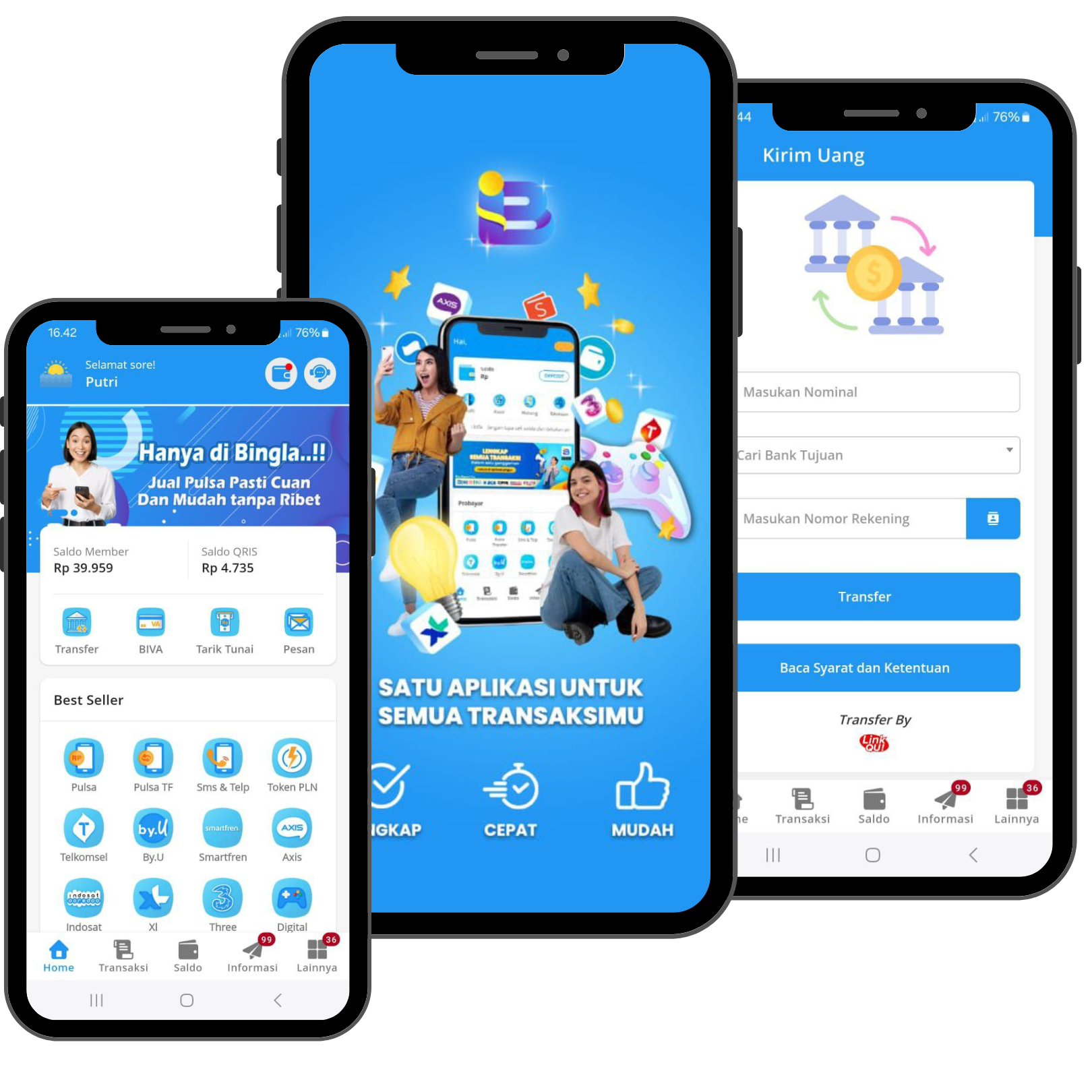 Screenshot Aplikasi Bingla